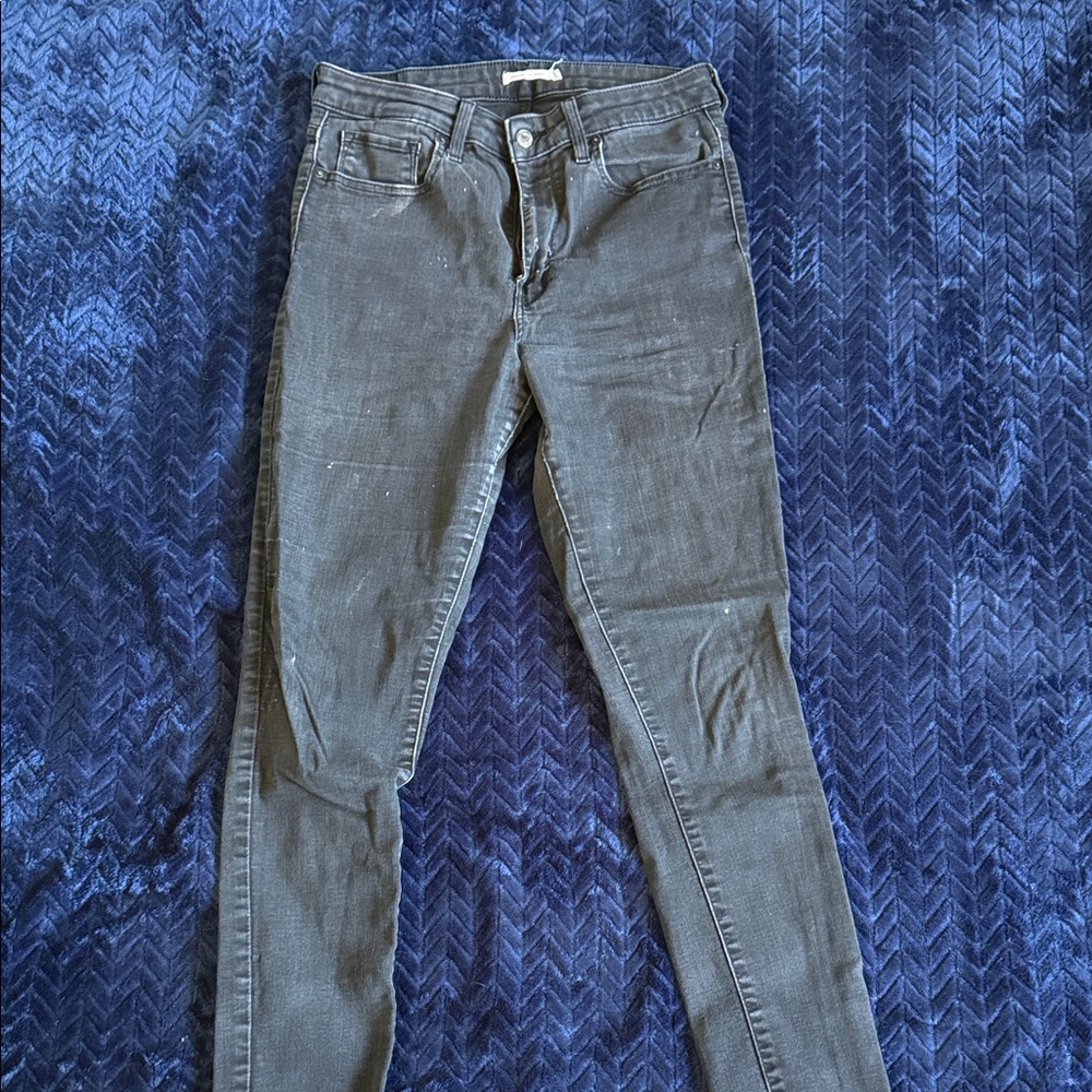 Women's Levi’s 721 Black Stretch Jeans